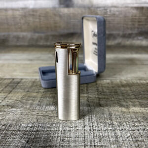 COLIBRI Electro-Quartz - No Flint - No Battery - No Spark Wheel Silver and Gold